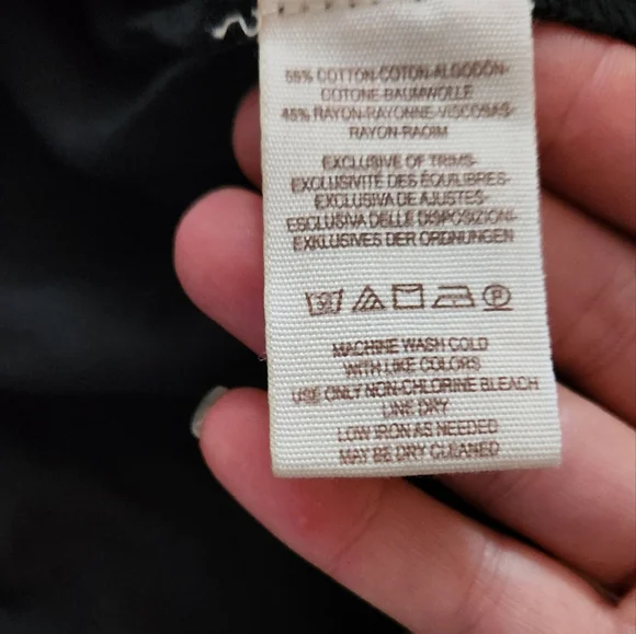 FREE PEOPLE boho festival  embroidered vacay vibin peasant top black Large NWT - Picture 7 of 7